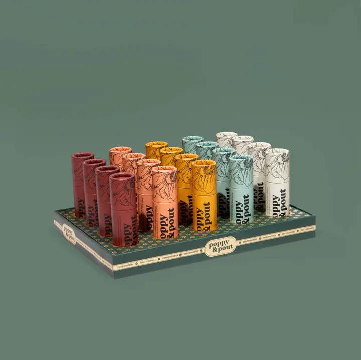 Poppy & Pout Display Case