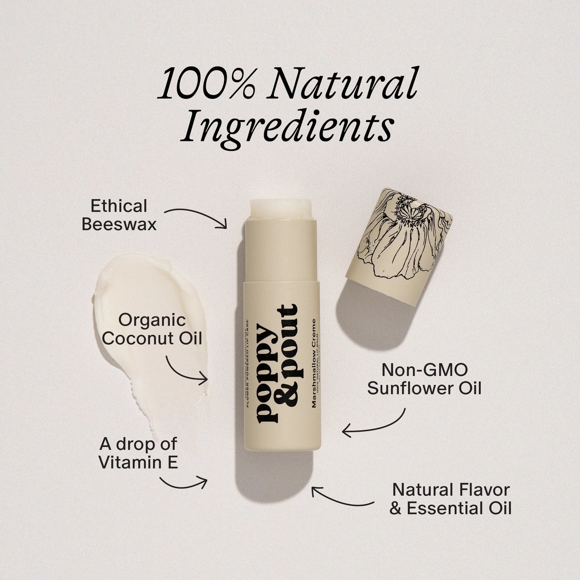 Poppy & Pout Lip Balm
