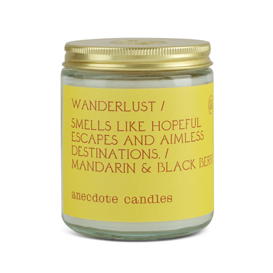 Wanderlust Candle (Mandarin & Black Berry)