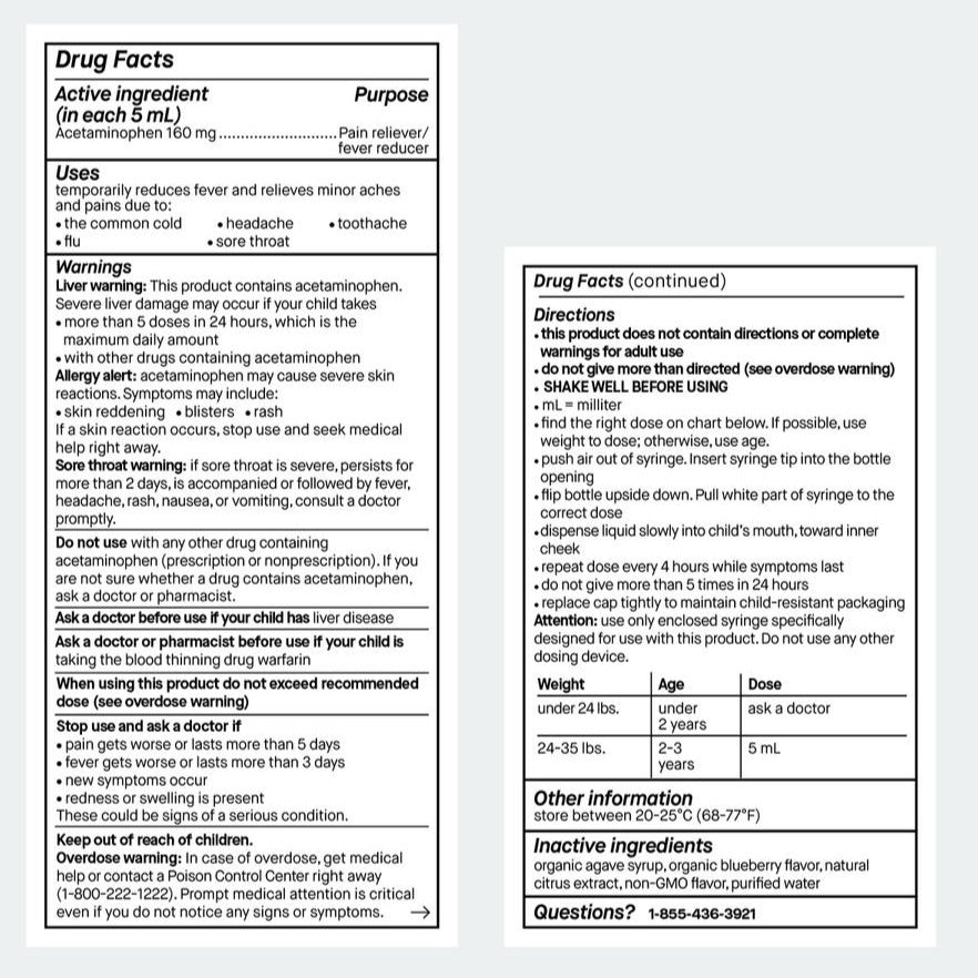 Infants' Pain & Fever