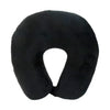 Fiber Filled Travel Neck Pillow Black